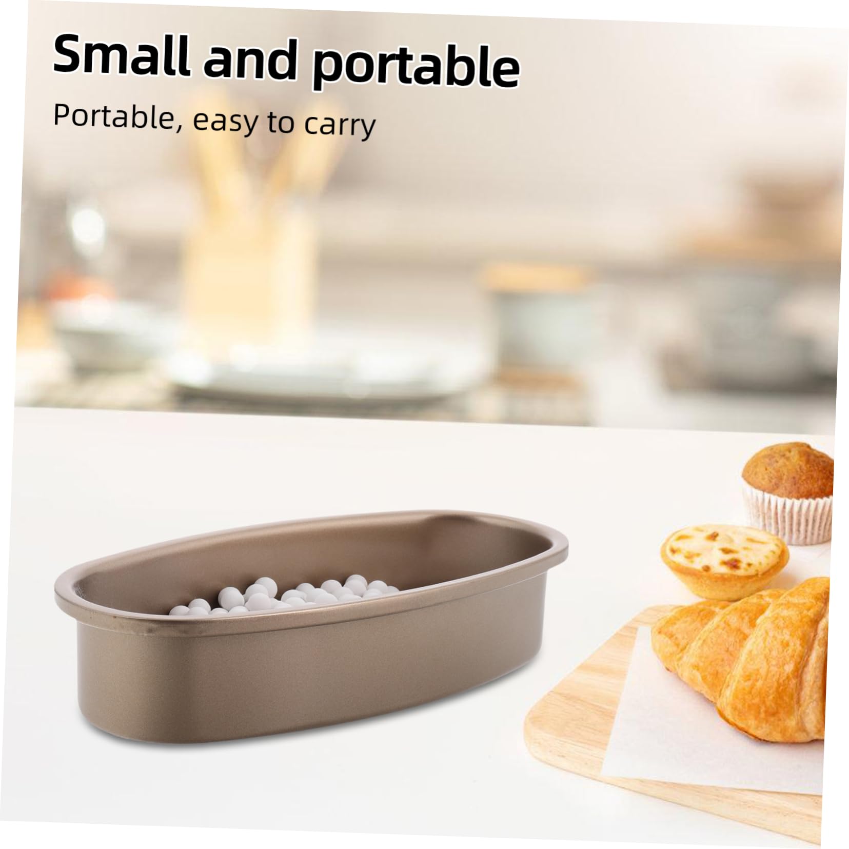 TOPBATHY Piedra Cerámica para Horno de 500g Distribución Uniforme del Calor para Pasteles y Tartas en Casa Bolsa de Tela y Bandeja para Hornear