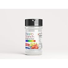 Poppin Crunch 7 Ounce Sour Dust, Candy Powder, Seasoning with 5 Level Options To Choose From and 11 Explosive Flavors.
