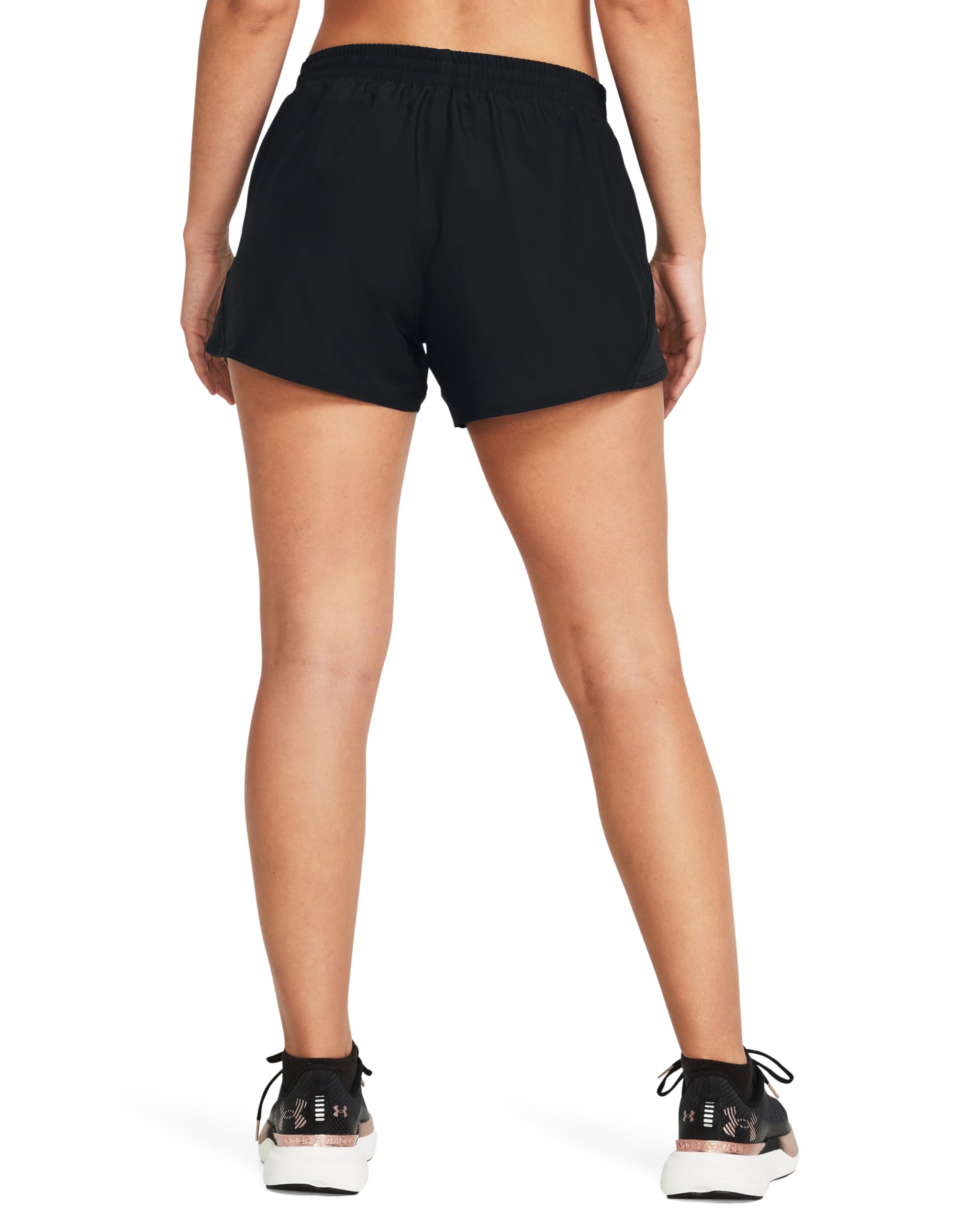 Under Armour Donna UA Fly By 3'' Shorts, Pantaloncini Donna Sportivi, Shorts Donna Comodi e Traspiranti, Pantaloncini Running e Palestra