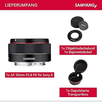 SAMYANG AF 35 mm F2.8 Auto Focus Wide Angle Lens for Sony E