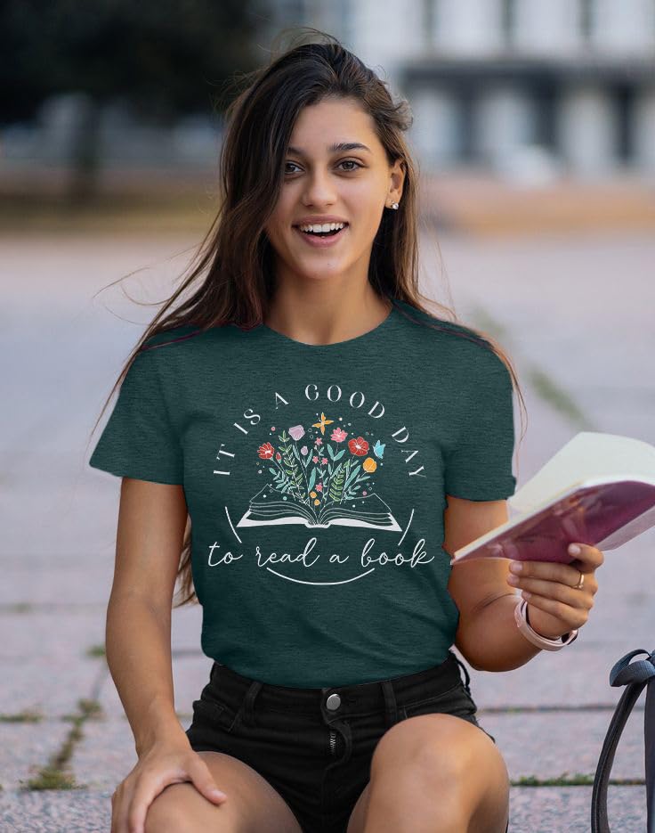 Women Book Shirt Graphic T Shirts Teacher Shirts Book Lovers T Shirt Casual Short Sleeve Tops4