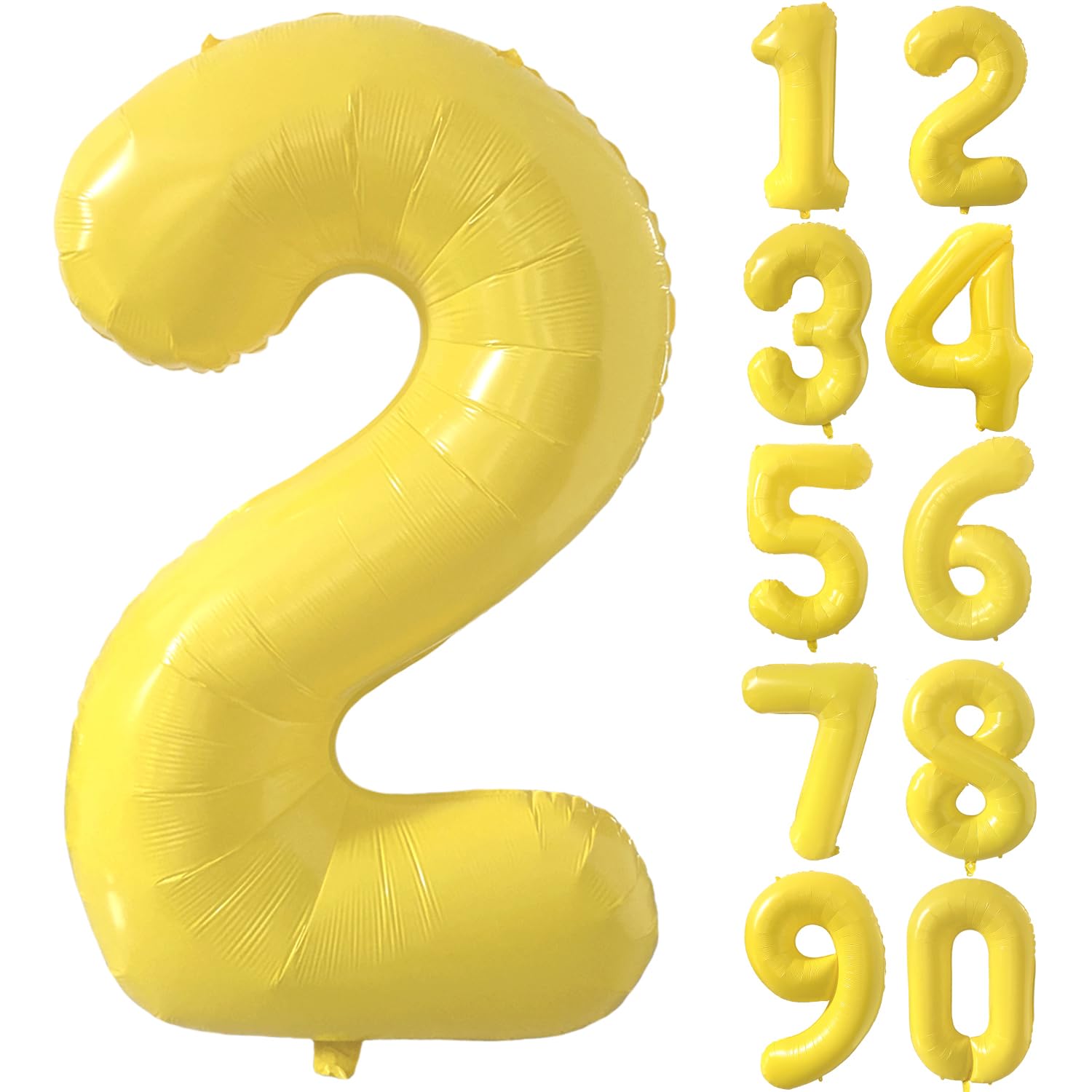 Red 0 balloon 40 Inch Giant Helium Foil Number 0 to 9 Red Balloon Birthday Wedding Party Digital Decorations (Number 0) — view 426