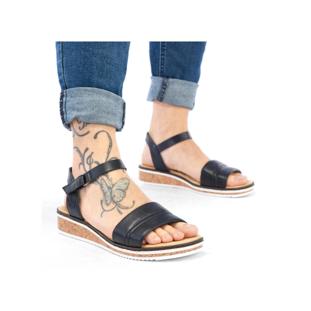 Rieker V3661 Sandalia Mujer
