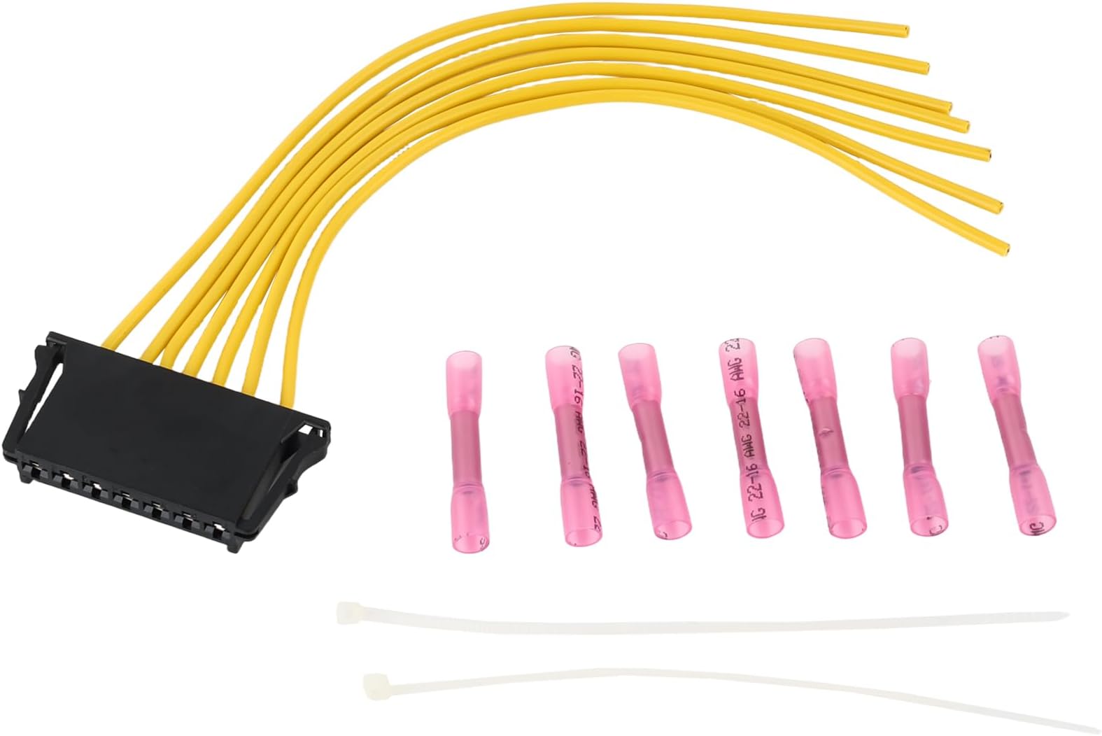 Tail Light Cable Repair Set Replacement for C-Class W203 CL203 S203 W204 S204 C204 E-Class W211 S-Class W221 CLS C219 Car Accessories Part# A2115450328 7 Pin Tail Light Wiring Harness Plug