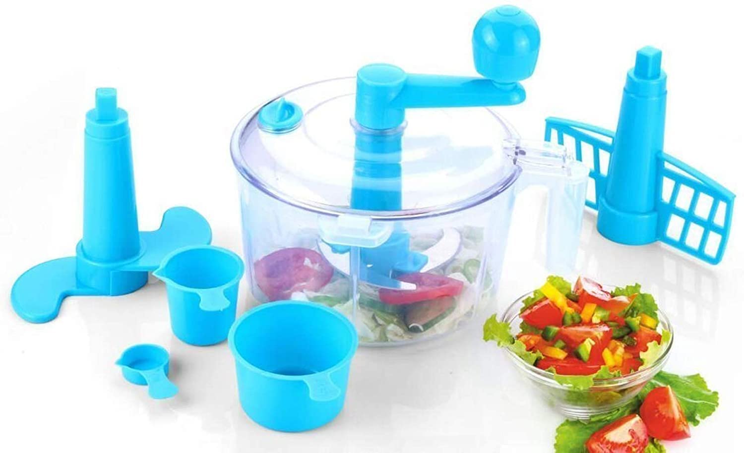 Automatic Atta Roti Maker for Home 3 In 1 Atta Non-Electric Dough Machine Kitchen Shoppers Ata_Maker Chakki Clearline Measuring Cups Set Bread Mixer May Vary Hand tool Multicolour 33 Watts