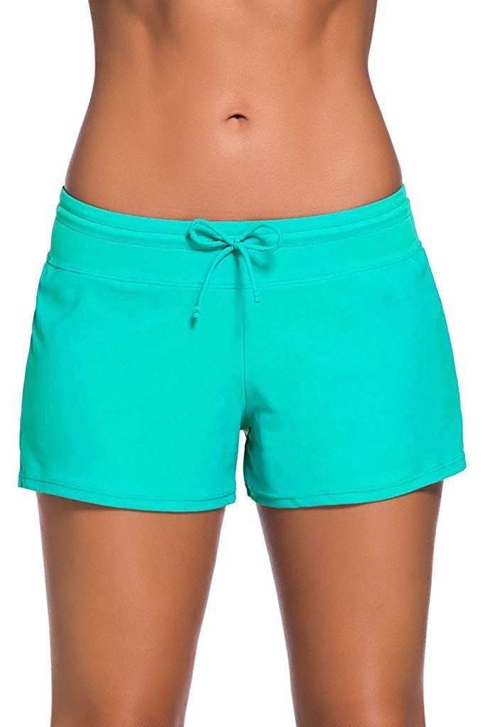 Swim Shorts for Women，Women's Sport Board Shorts Swimsuit Bottom Womens Swim Shorts-image-43