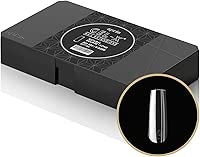 Apres Gel-X® Natural Square Long Tip Box | 500pc Gel-X Tips, 11 Sizes 00-9, Premium Quality
