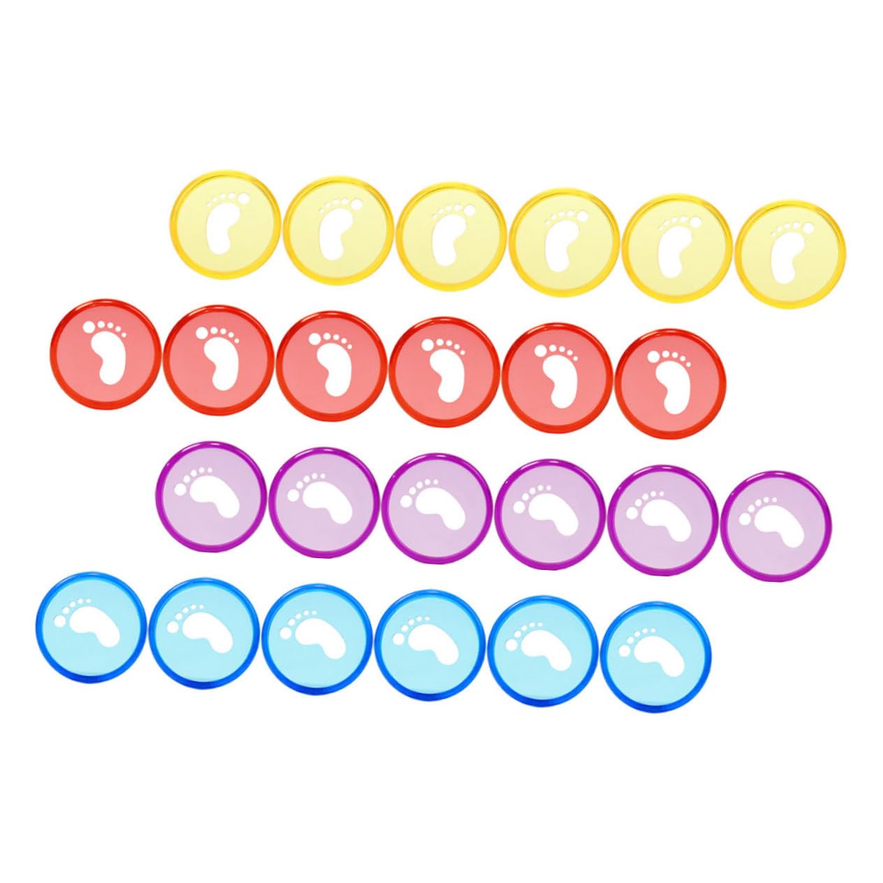 40pcs Loose-Leaf Coil Binder Rings Multi Binding Ring for Planner Inserts Office Book Discbound Expansion Discs for Planner Notebook Note Pads