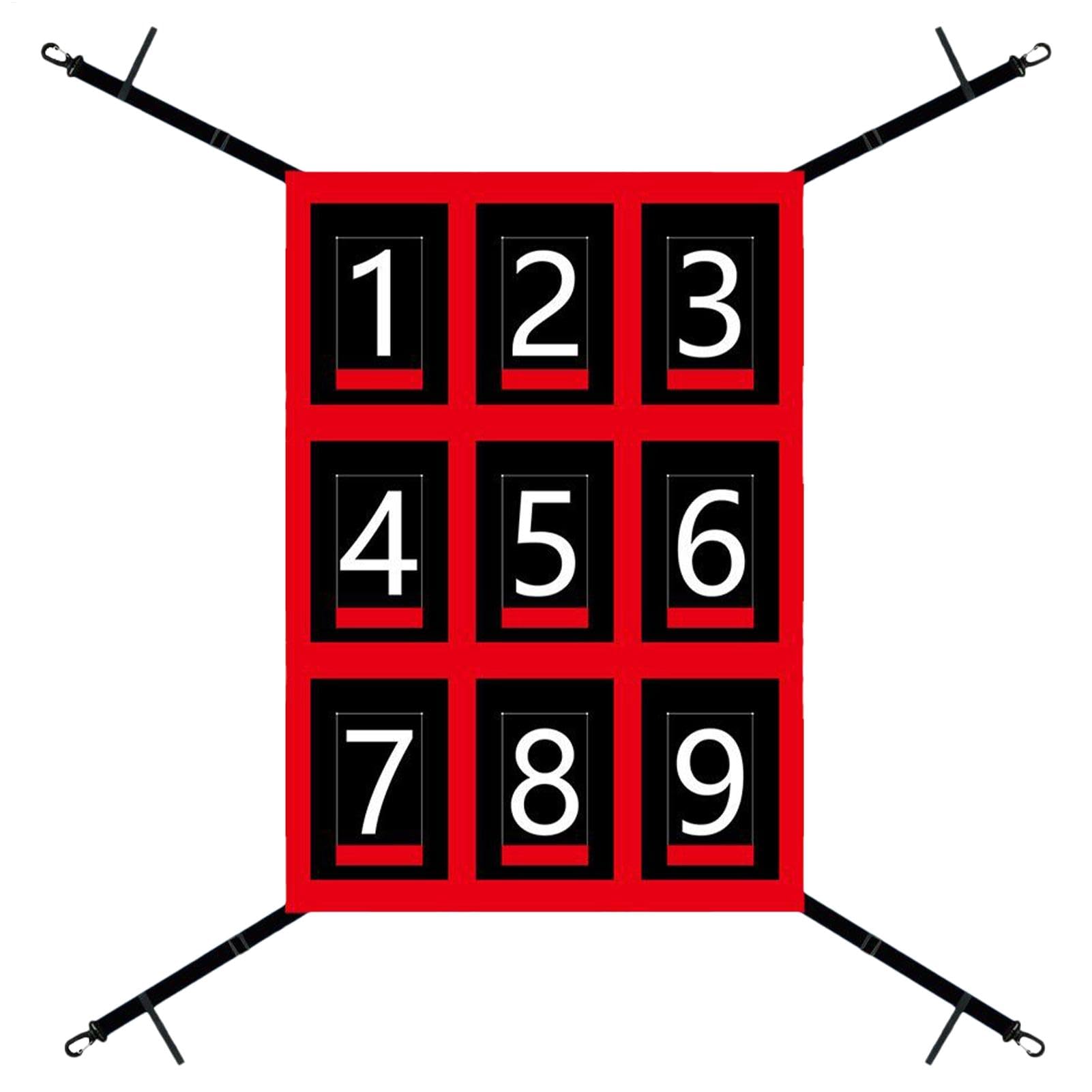 Baseball Batting Network, rete di lancio con zona di sciopero | Target di battuta per la pratica di softball | di rete da baseball regolabile con zona di attacco, attrezzatura da allenamento