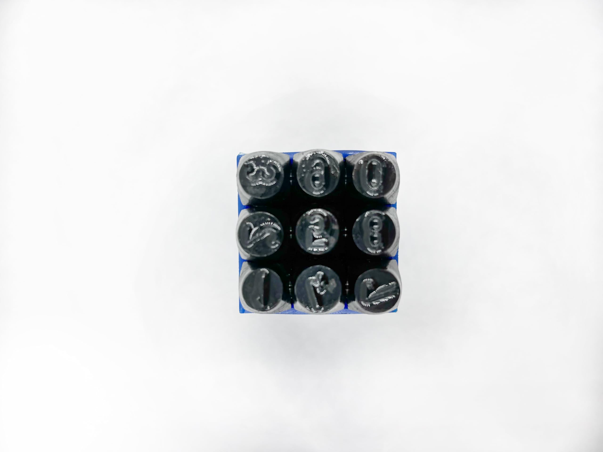 chuページ Number Punch Set 9pcs 5/16'' INCH 8mm) | 9 Numbers (0 to 9