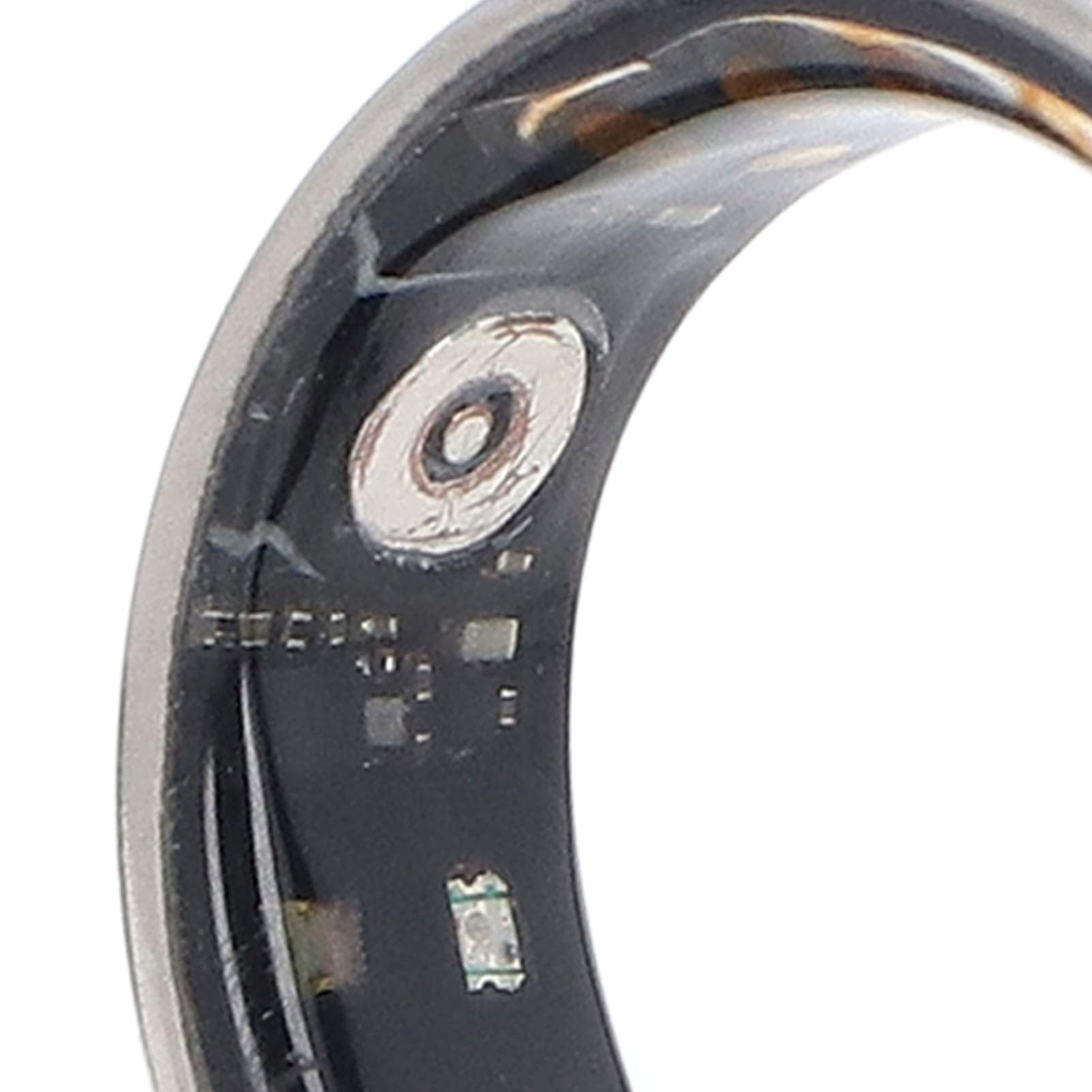 Monitor de Salud con Anillo Inteligente, Rastreador de Sueño y Actividad Física Anillo Inteligente de Acero Inoxidable y Cerámica de óxido de Circonio Diseño de Caja de Carga