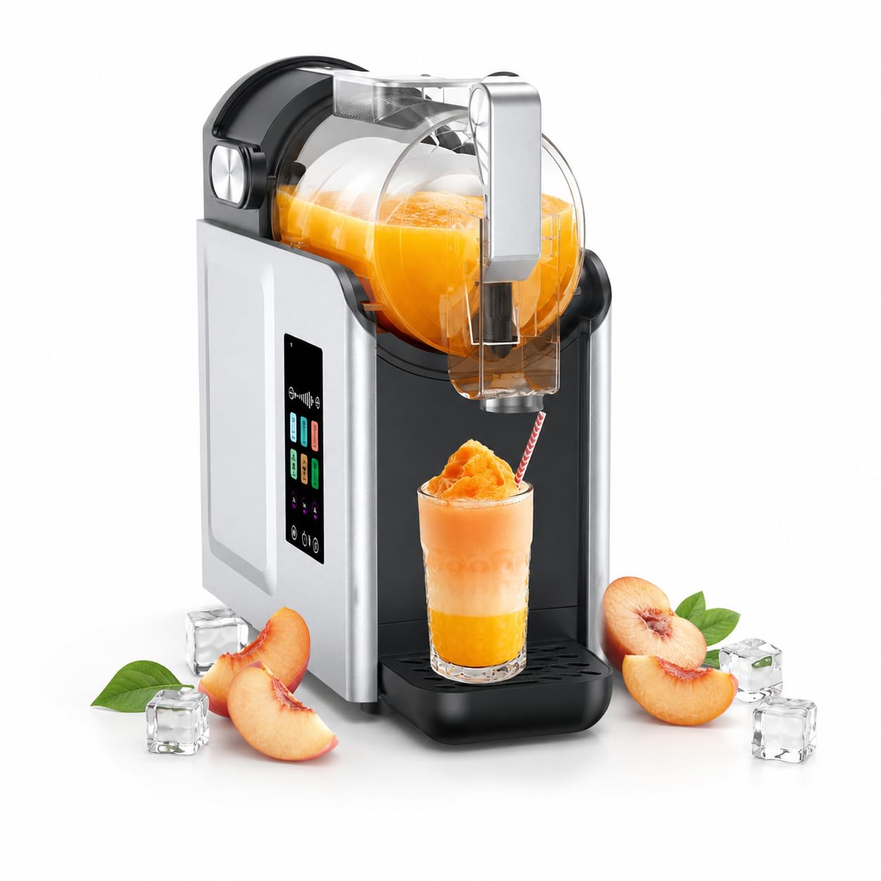 Ice Crusher Style Slush Machine - 2L Cold Drink Maker for Kitchen Use