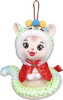 Generisch Ropa para muñecas de 43 cm para niño, bonita capa, juguete, signo del zodiaco, figura del año de las muñecas de papel (blanco, 32 cm)