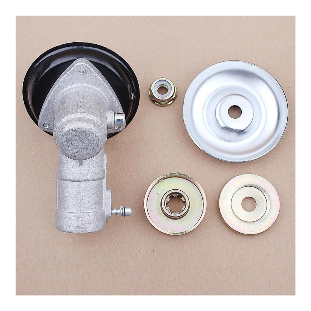 Cabezal de engranaje de caja de cambios 7T/9T M10*1,25, conjunto de cabezal de engranaje de varilla cuadrada de 28 mm, cabezal de engranaje universal, compatible con cortadoras de césped, desbrozadora