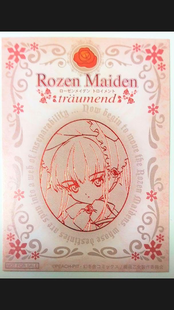 Rozen Maiden ローゼンメイデン　トロイメント　トレーディングカード Barasuishou - Character Card - Pin - Rozen Maiden (G.薔薇