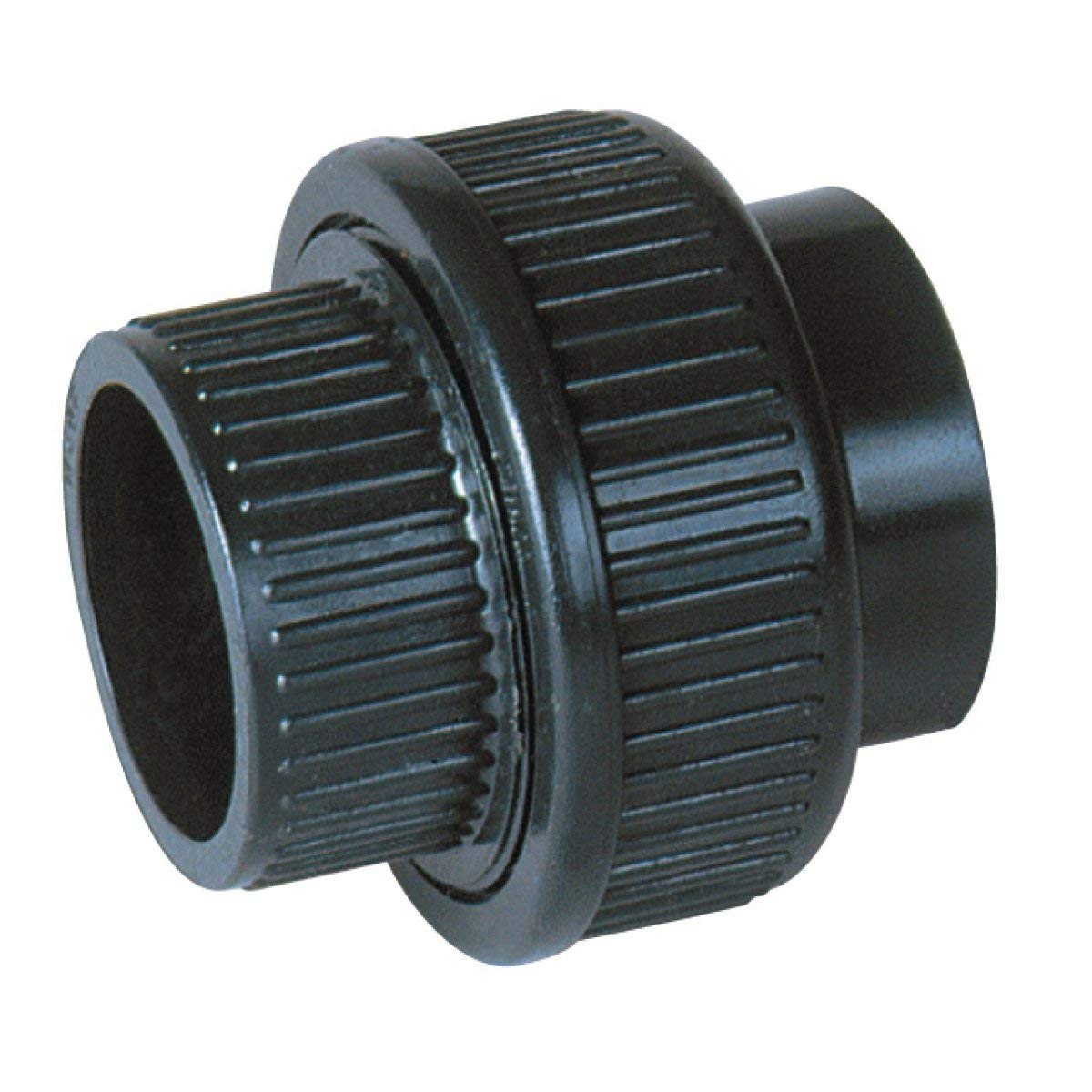 manchon union pvc pression - femelle / femelle - diamètre 40 mm - nicoll n40f