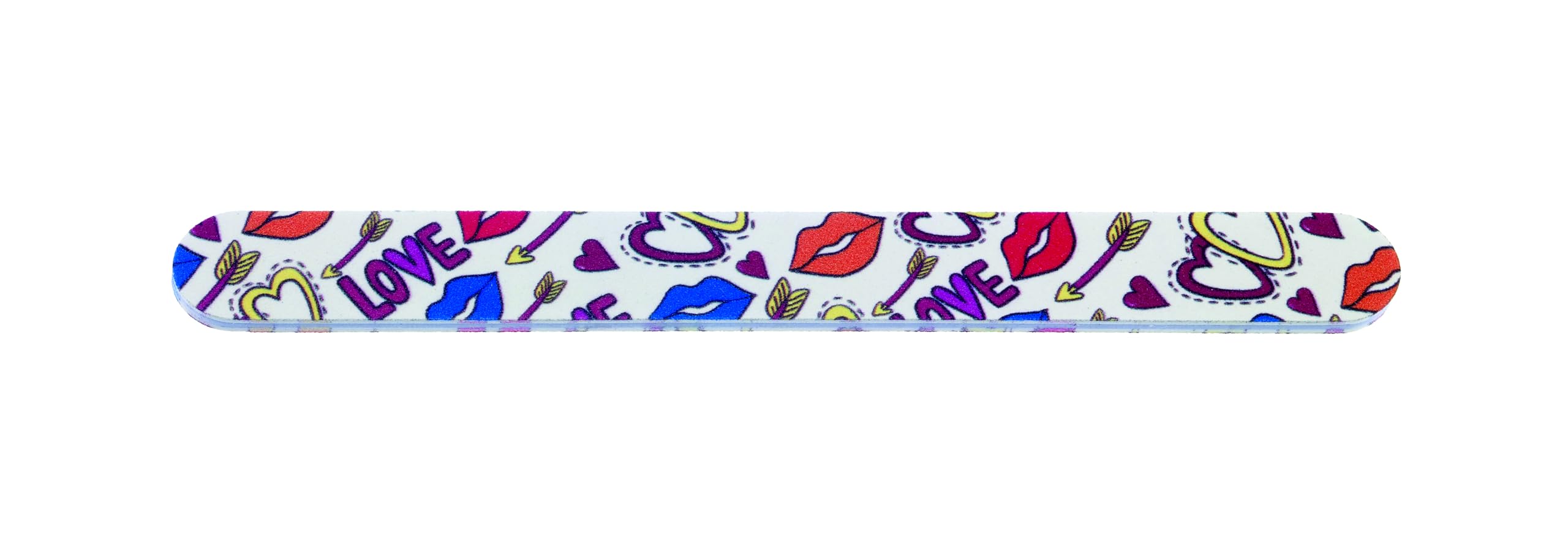 Blue Farm | Limas para uñas grano 150/240 decoraciones surtidas. 24 alternativas EX72-LC-05 expositor limas manicura decoradas grano 150/240 WHAT WOMEN WANT - 72 unidades