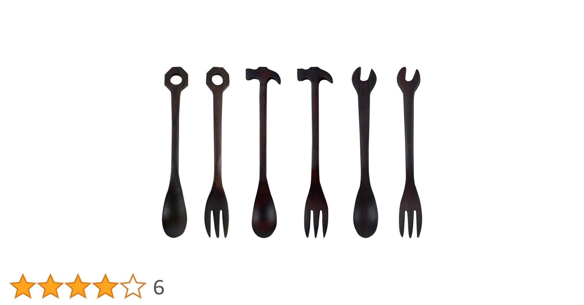 Amazon | 【TOUGEIギフト】木製 カトラリーセット [工具