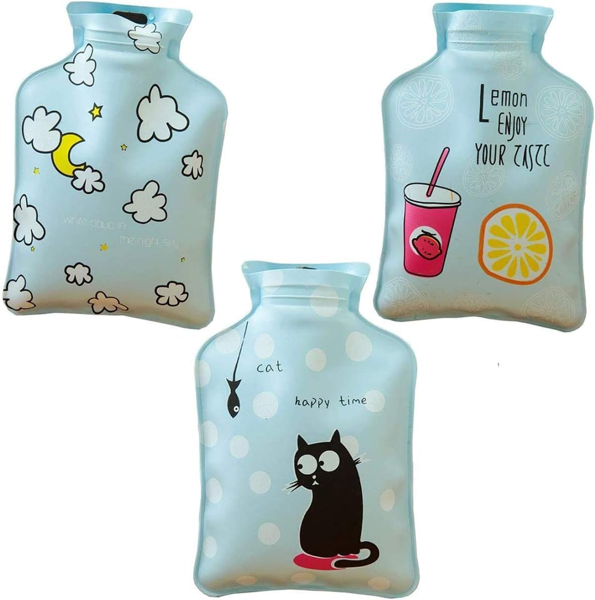 HOUSE HATCH Small Hot Water Bottle Heating Bag For Joint & Muscles Pain PVC Hot/Cold Water Bag(Color & Design as per availability) (Pack of 2) 4