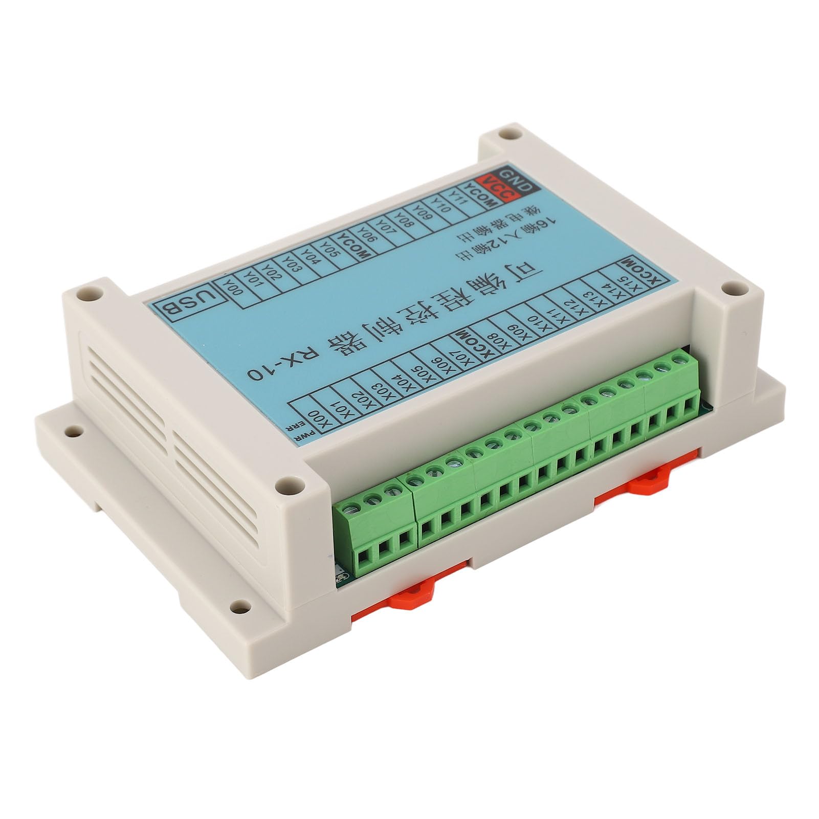 Controlador programable PLC, control secuencial, tarjeta de control industrial de gran compatibilidad, 12-24V respuesta rápida para materiales de construcción