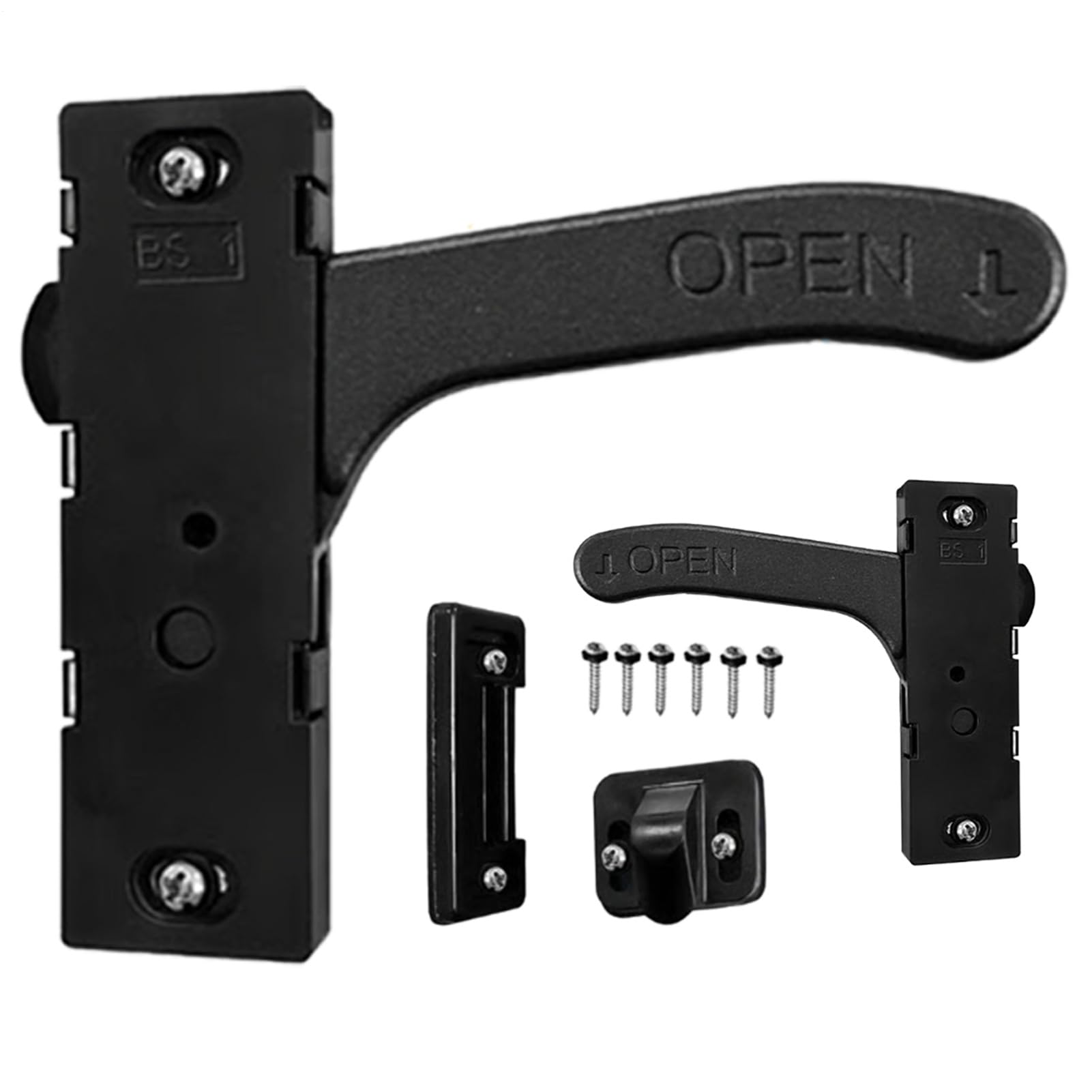 Quincaillerie de sécurité caravane loquet de fermeture étanche pour porte patio et intérieur
