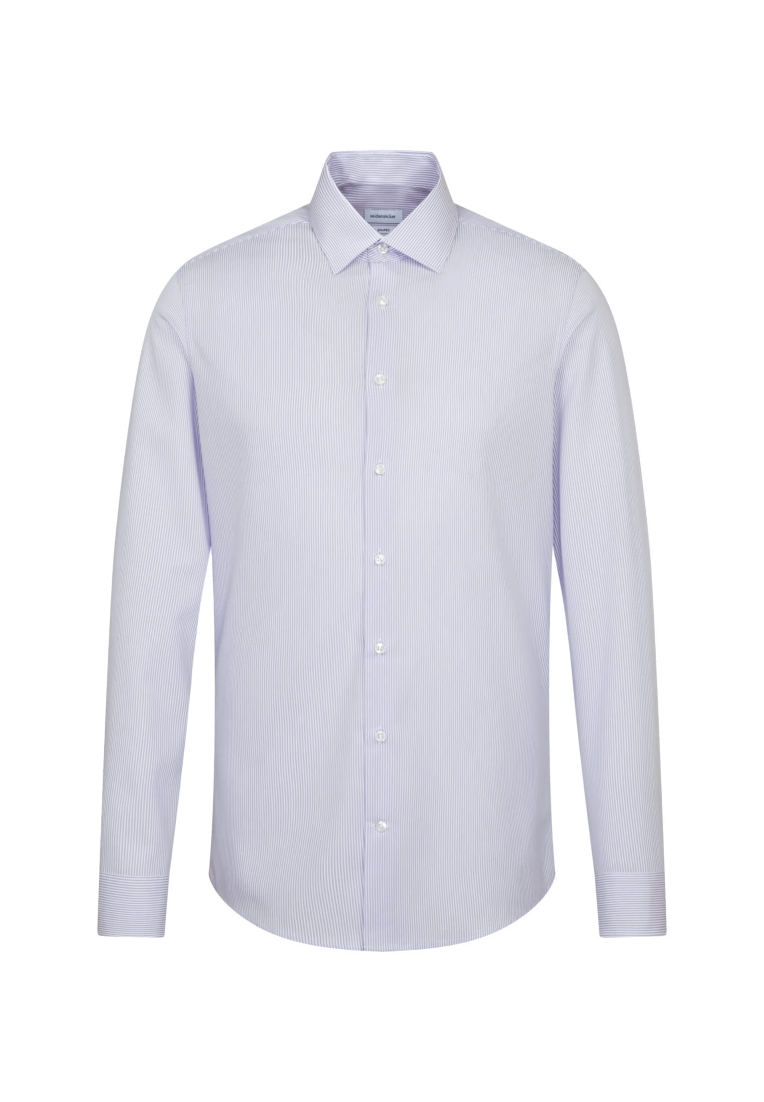 Seidensticker Herren Business Hemd - Shaped Fit - Bügelfrei - Kent Kragen - Langarm - 100% Baumwolle