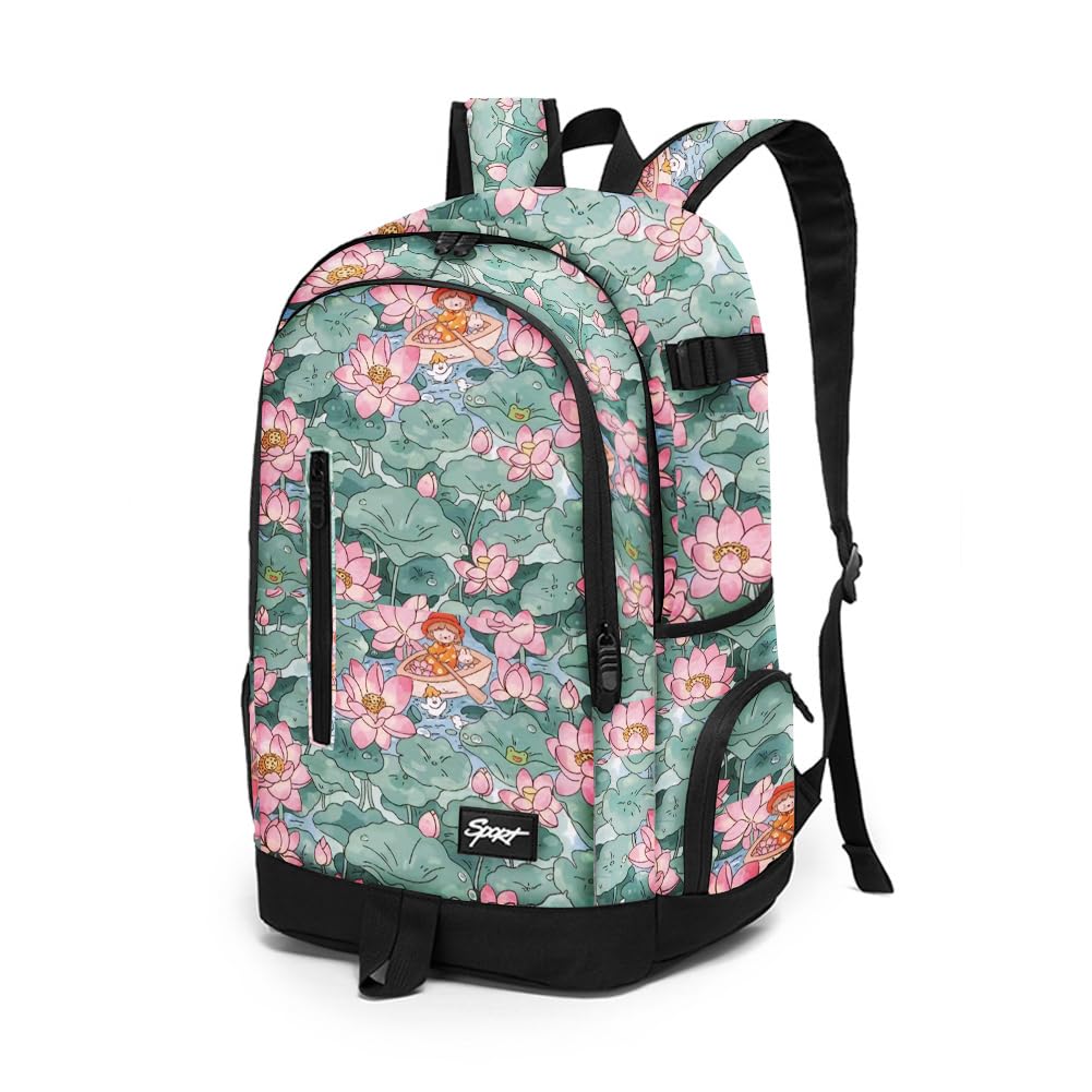 rickyh style School Backpack Travel Bag for Men &amp; Women Lightweight College Back Pack with Laptop Compartmen