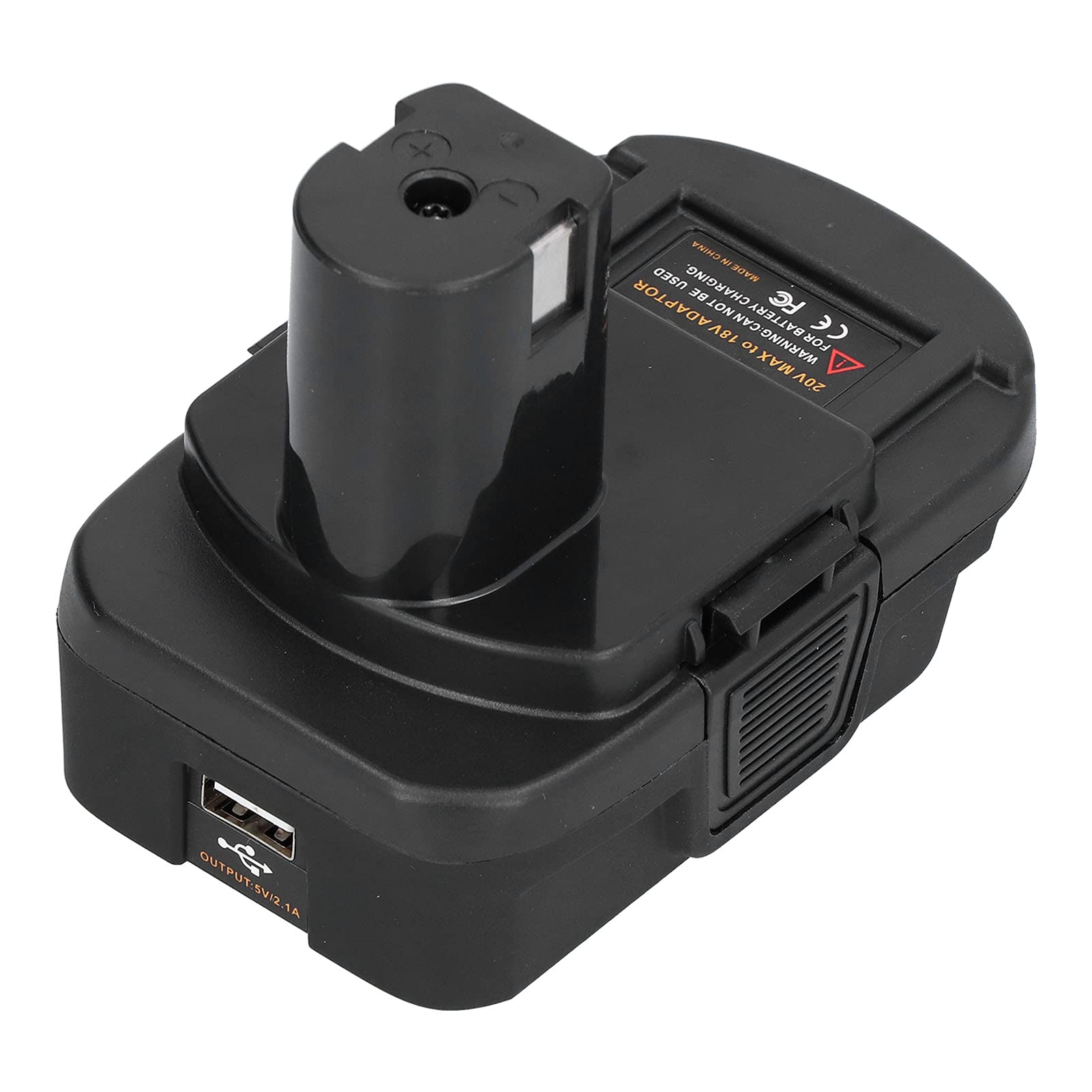 Fdit Battery Adapter for18V, Convert Milwaukee 20V Lithium Battery toTools with DCB200/M18 DM18RL Adapter