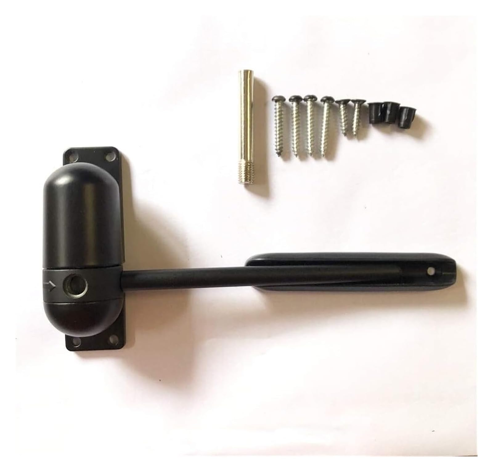 KFGISD, Adjustable Surface Mounted Automatic Spring ClosingDoor Bianco,Door Closers(Svart)