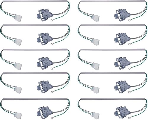 (10 unidades) Interruptor de tapa de lavadora para Whirlpool Kenmore 3949247 3949237 3949247VP 3949247V AP5983746 PS11722098 PS350434 disponible en Yaxa Venezuela