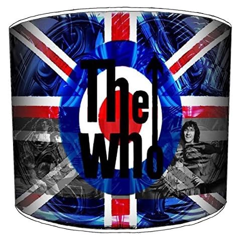 The Who Union Jack Target Lampshade - Personalised Cover
