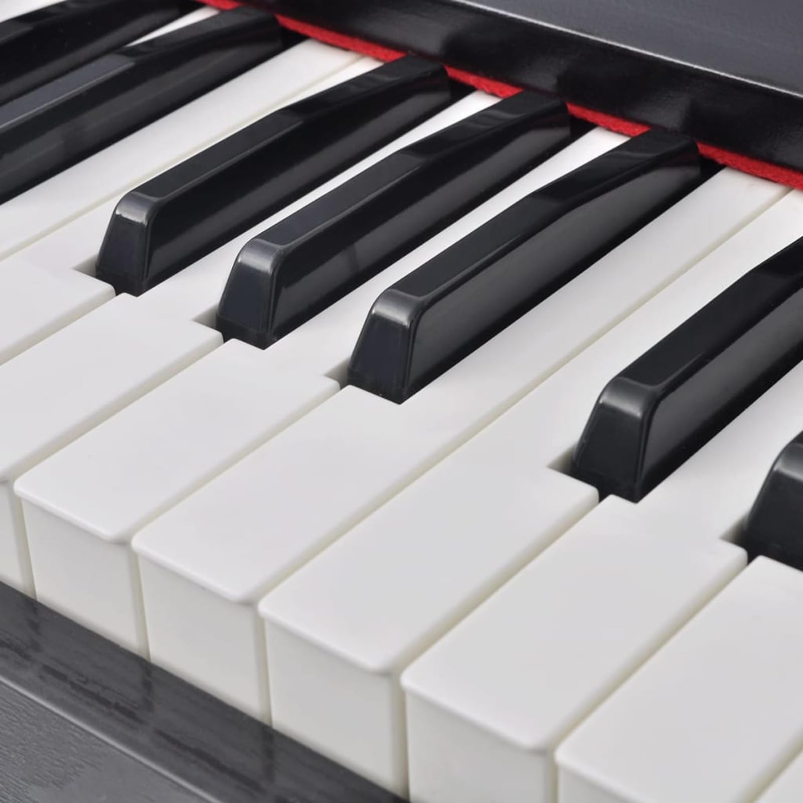 Pianoforte Digitale con 88 Tasti e Pedali in Melamina Nera,Arte e Svago,Hobby e Arti Creative,Strumenti Musicali,Pianoforti -70045