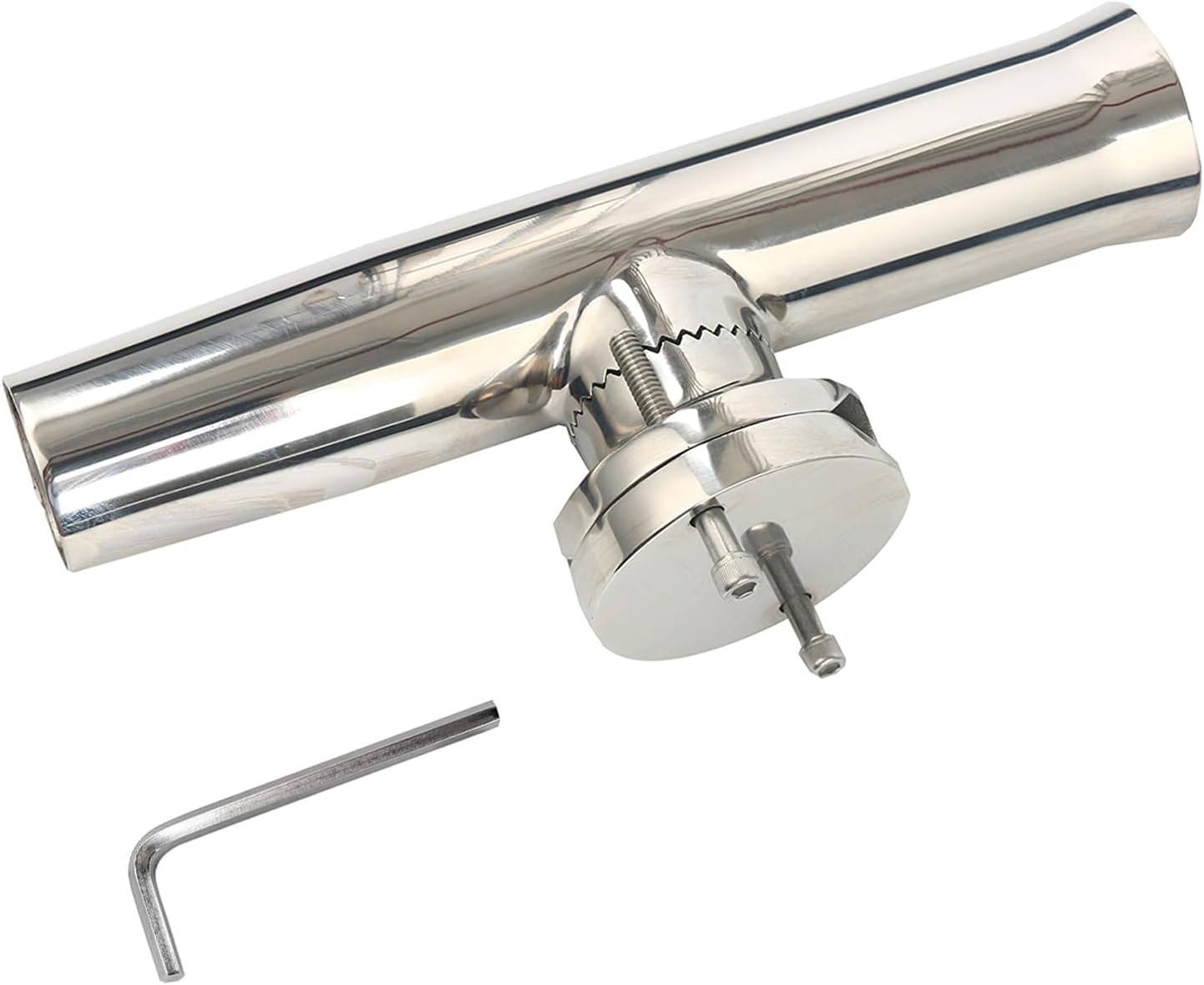 Amarine Made Stainless Steel Clamp-On Rod Holder