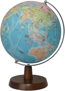 昭和　レトロ　おもちゃ　地球儀　カラフル航空機地球儀 61lzH0PUc9L._AC_UF350,