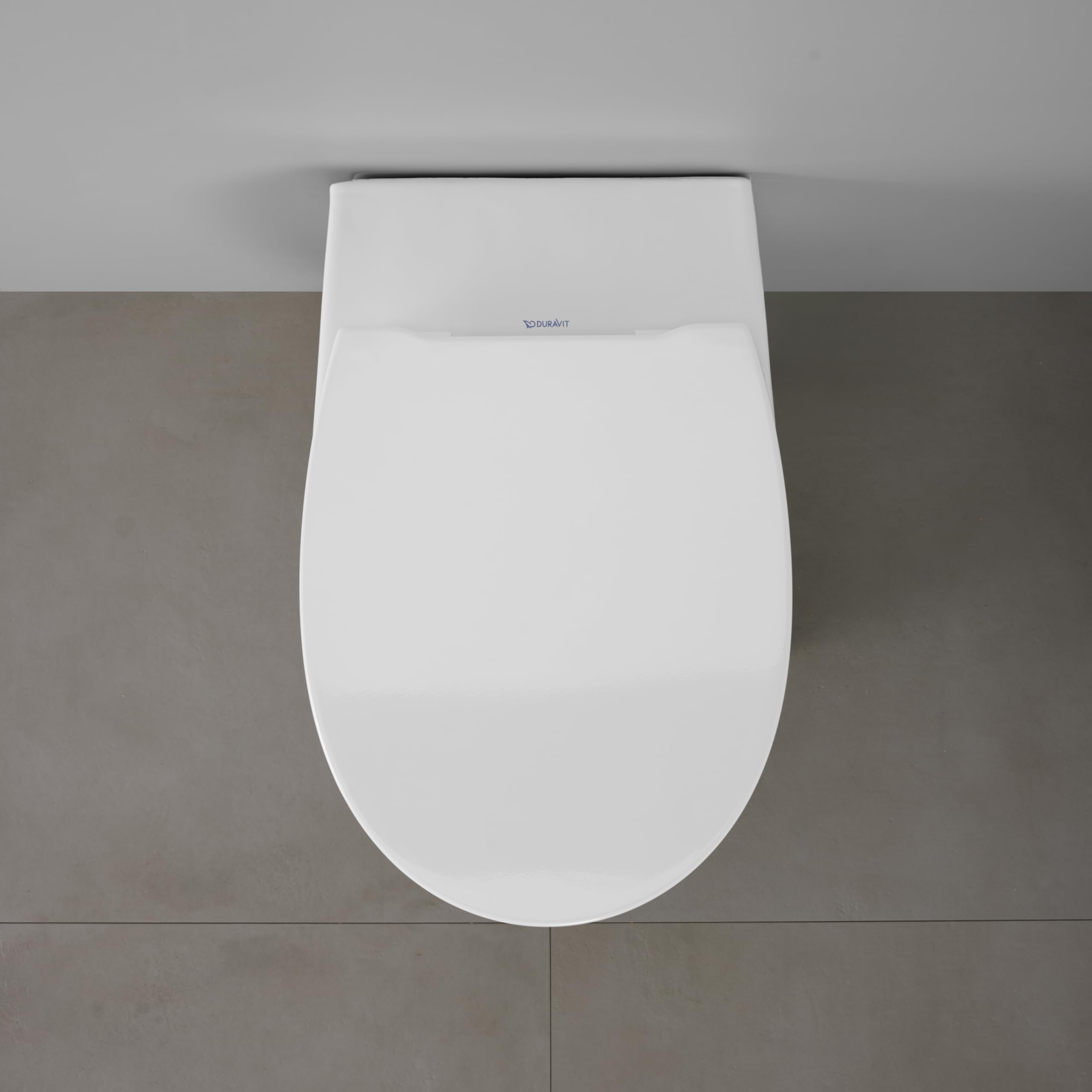 Duravit tapa wc universal, asiento de inodoro oval, tapa wc con doble mecanismo de cierre suave, tapadera wc Cierre rápido para facilitar la instalación, Fabricado en la UE, Blanco