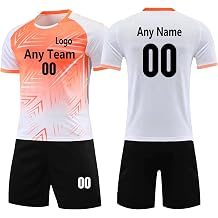 Youth soccer shirt children's jersey tracksuit training shirt set customized soccer jerseys for mens kids