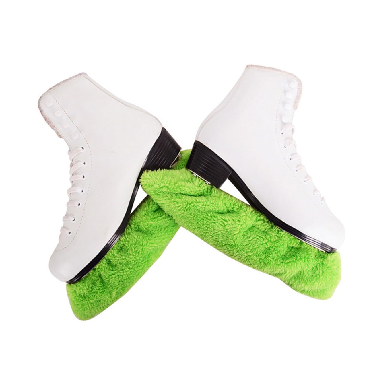 VANZACK 2paires Cache Patins à Glace Protecteur pour Lames de Hockey et Patins Artistiques Anti-Rouille et Imperméable