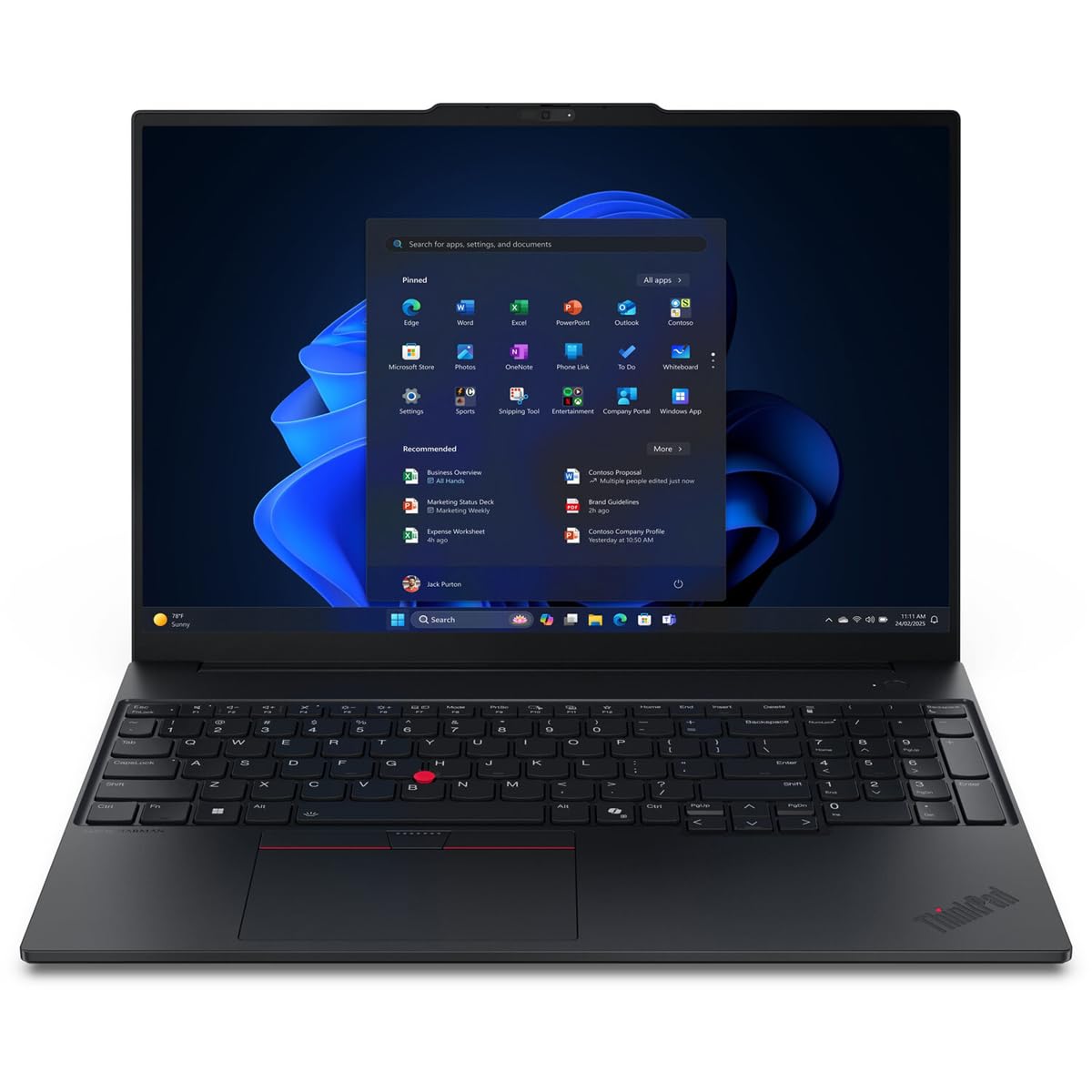 Amazon.com: ThinkPad E16 G3, Intel Core 7 240H (E-cores up to 4.00