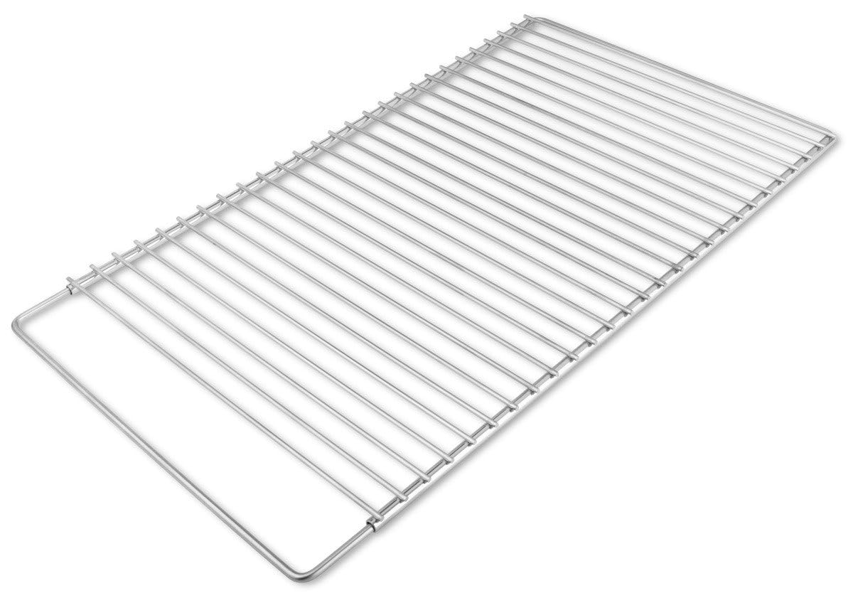 Accesorio de barbacoa/grill en acero inoxidable de anchura ajustable 50-70x37cm