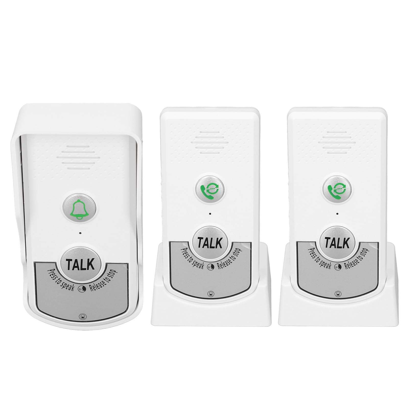 Sonnette d'interphone sans Fil, Voix bidirectionnelle Longue portée étanche IP54