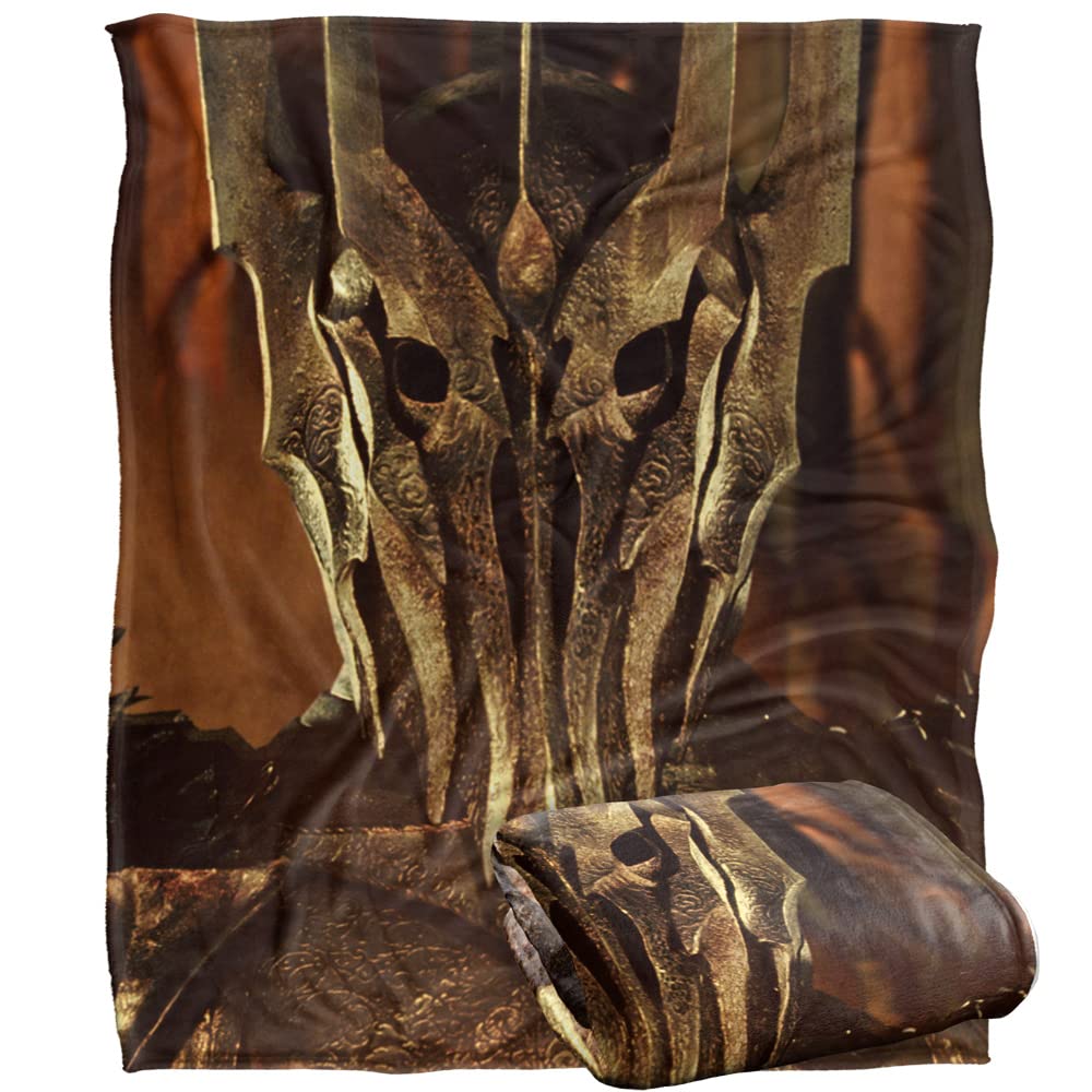 LORD OF THE RINGS The Blanket, 152 x 127 cm Sauron Bound by Fire Silky Touch Super Soft Throw Blanket