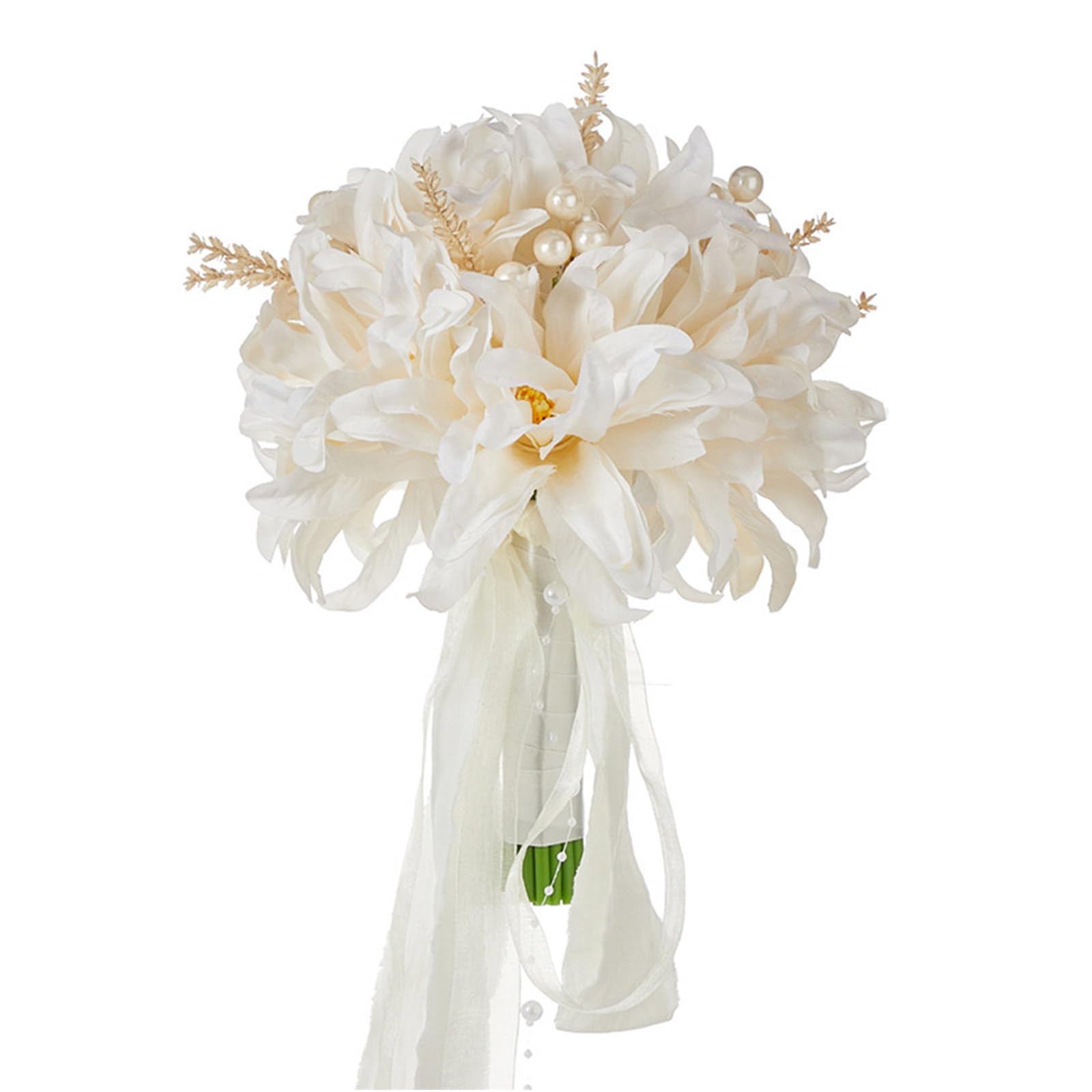 HDOYTXXM Bouquets Artificial Flower for Ceremony, Anniversary, Valentines, Photography Props, Wedding Flower Arrangement Elegant Arrangements