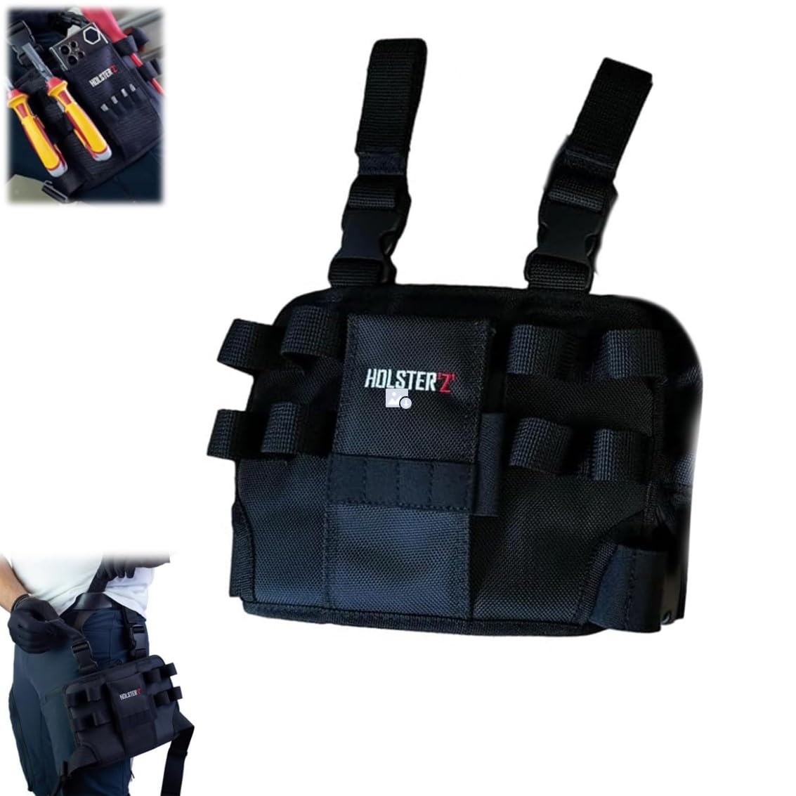 Dach Pro Holster Z 2.0 Leg Tool Pouch with Belt Clip