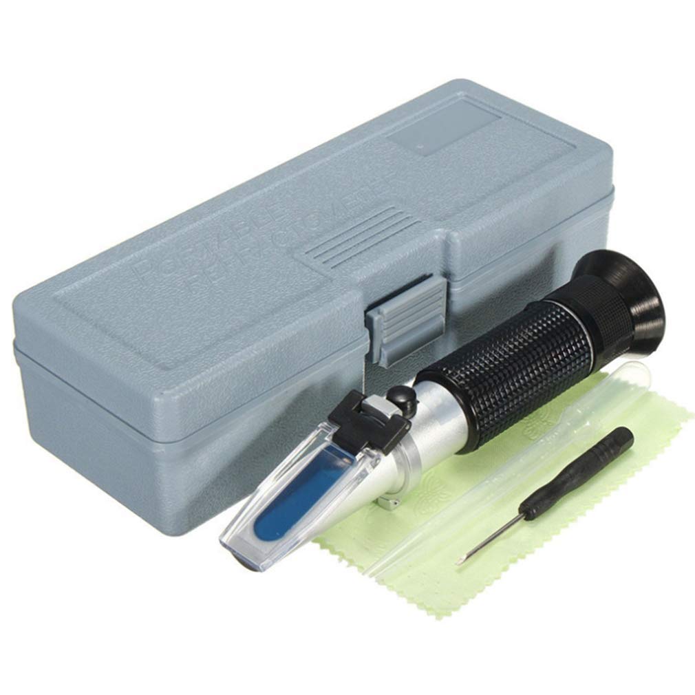 Renqi Brix Refractometer with Automatic Temperature Compensation for