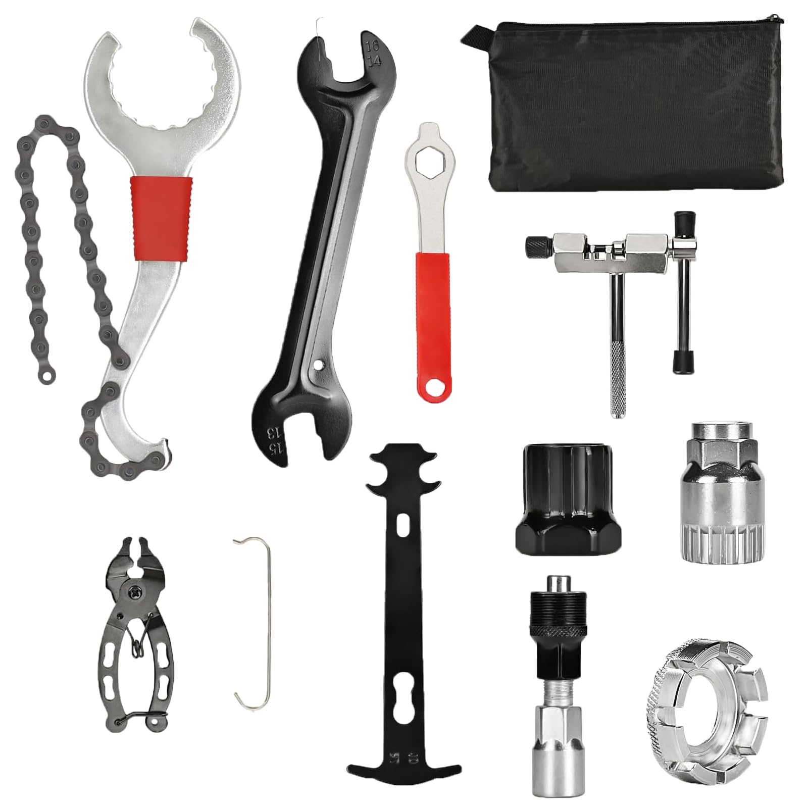 Bike Tool Kit, 10-Piece Professional Repair Set