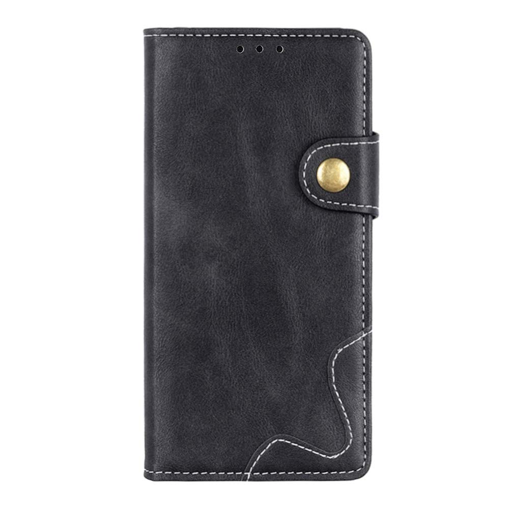Manyip Custodia Portafoglio Con Supporto Per Nokia 3.4 - Pelle PU Con Slot Carte, Protezione Antiurto, Copertura Completa - Nero