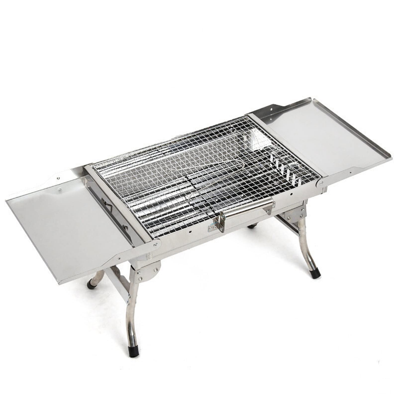 Parrilla de carbón portátil multiusos y fácil de usar para barbacoa exterior compacta