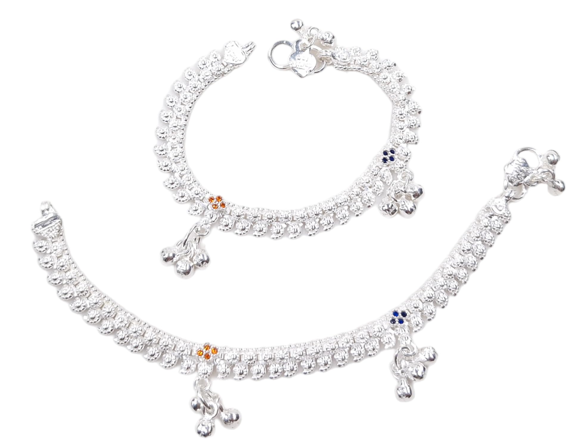 See full amazon price history chart for Shree Shobha Collection Silver Anklet For Baby Girl & Boy Size 6 inches best for 0 to 3 year Babies Weight- 32Gm Shree Shobha Collection Silver Anklet For Baby Girl & Boy Size 6 inches best for 0 to 3 year Babies Weight- 32Gm (B0BQ265Y43) Amazon Price History, Amazon Price Tracker