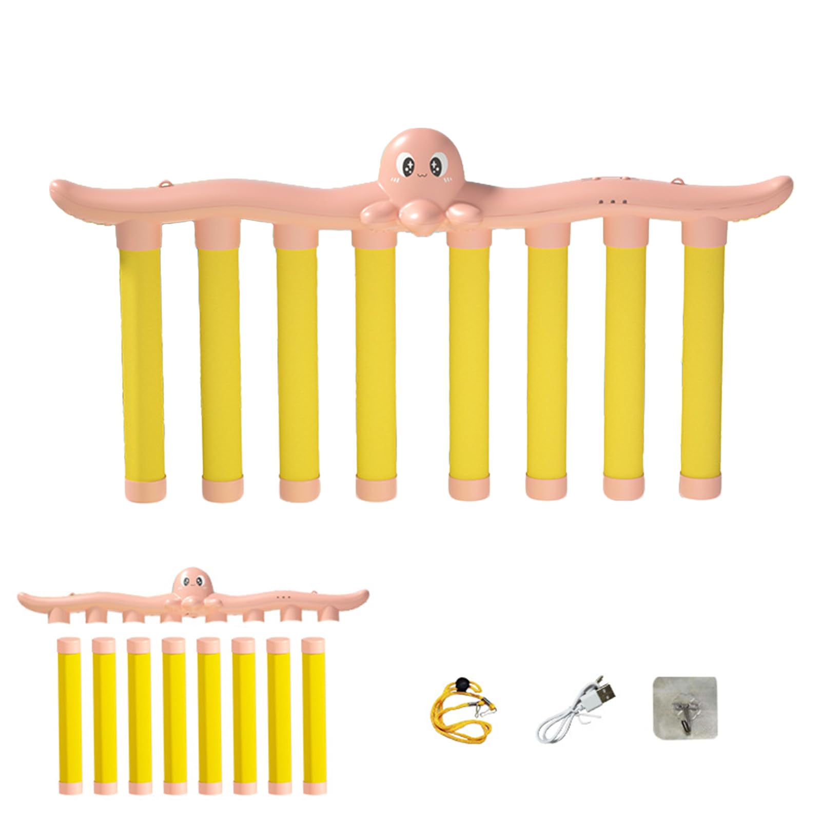Catching Sticks Game - Falling Sticks Catching Game,Drop It Catch It Win It Reaction Game,3 Adjustable Falling Speeds Hand-Eye Coordination Training Toy for Kids Adults (Pink)