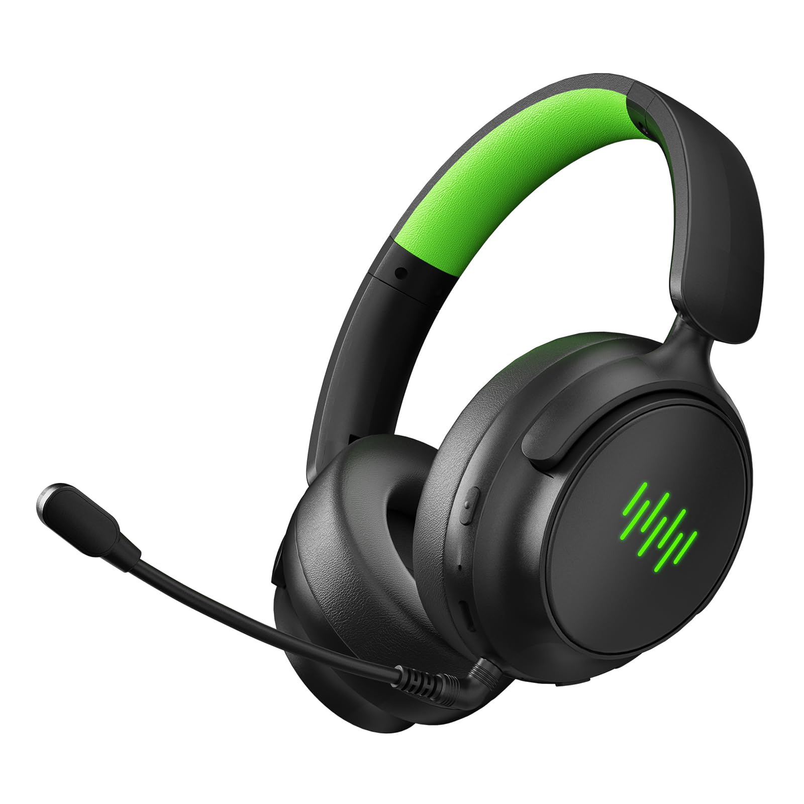 Wireless Gaming Headset for Xbox One Series X/S with Game/Chat Audio Balance, Mic Mute, 3D Surround Sound, Foldable Bluetooth Headset Works with PS5, Mac, PC, NS‌ - Long Battery Life